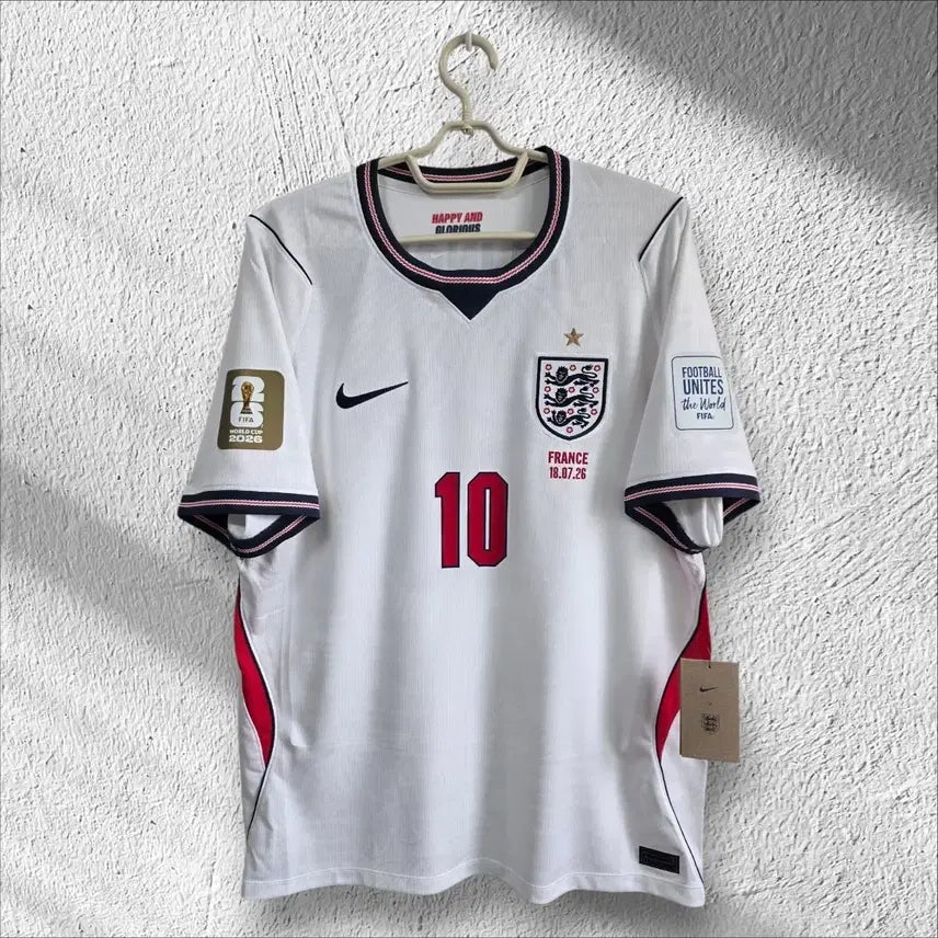 [BUNJANG] England 2026-2028 Home Bellingham Jersey (3rd/4th Place Full Patch) / 잉글랜드 26-28 홈 벨링엄 해외 L (3.4위전 풀패치)