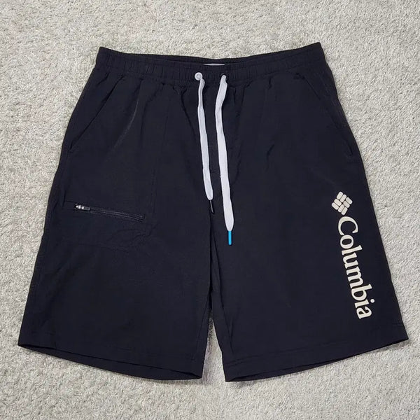 [BUNJANG] Columbia Men's Functional Nylon Spandex Shorts Black L / Columbia 남성 기능성 숏팬츠 반바지 블랙 L
