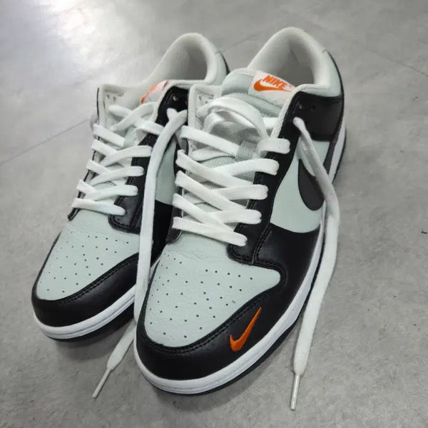 [BUNJANG] Nike Dunk Low Black Mini Swoosh 285 / 나이키 덩크 로우 블랙 미니 스우시 285