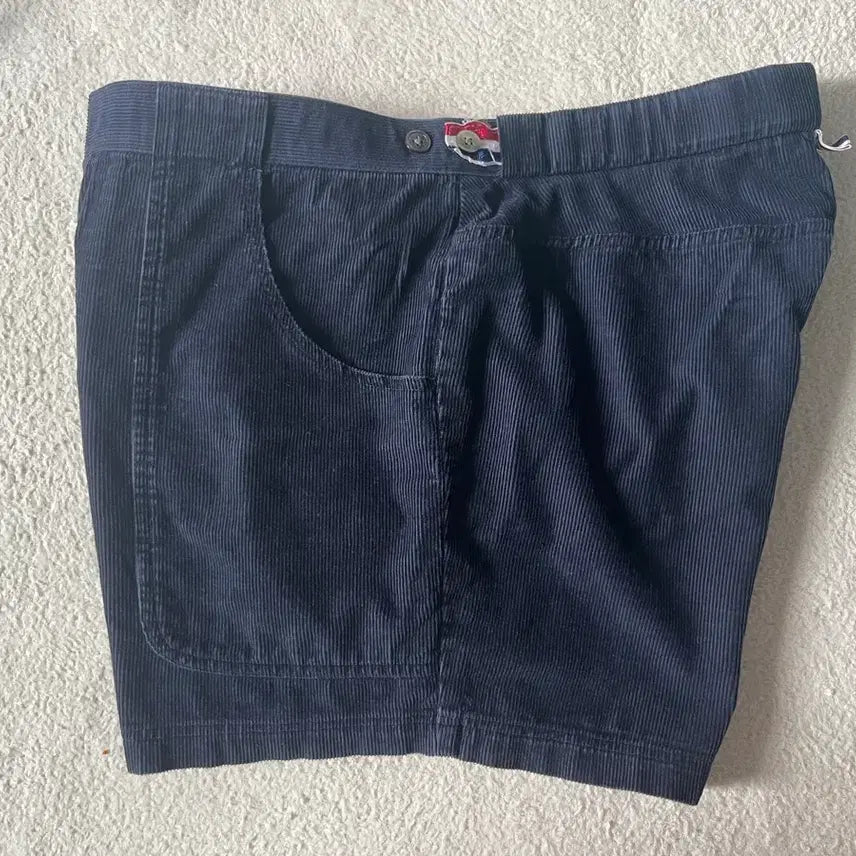 [BUNJANG] Thom Browne Navy Corduroy Shorts Size 3 / 톰브라운 쇼츠 3(착샷)