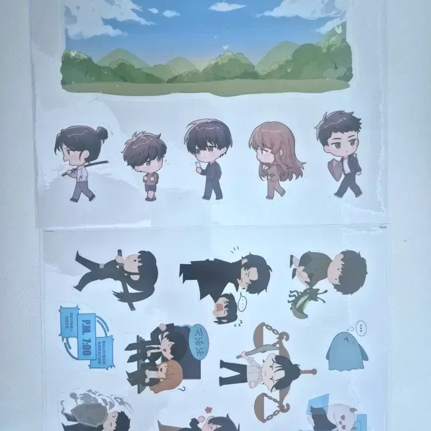 [BUNJANG] Omniscient Reader's Viewpoint Simplified Edition Stickers / 전지적독자시점 간체판 스티커