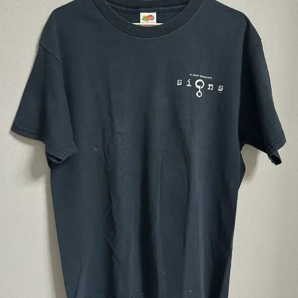 [BUNJANG] 2002 Signs Movie Promo T-Shirt / 00s USA Signs Movie Promo Tee