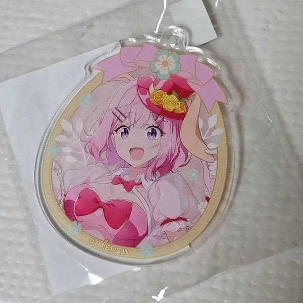 [BUNJANG] Watanare Renako Bunny Kuji Acrylic Keyring / 와타나레 레나코 바니 쿠지 아크릴키링 연인무리 백합