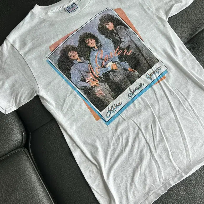 [BUNJANG] 1980s The McCarters USA Radio Promo T-Shirt / 80s USA The McCarters Radio Promo Tee
