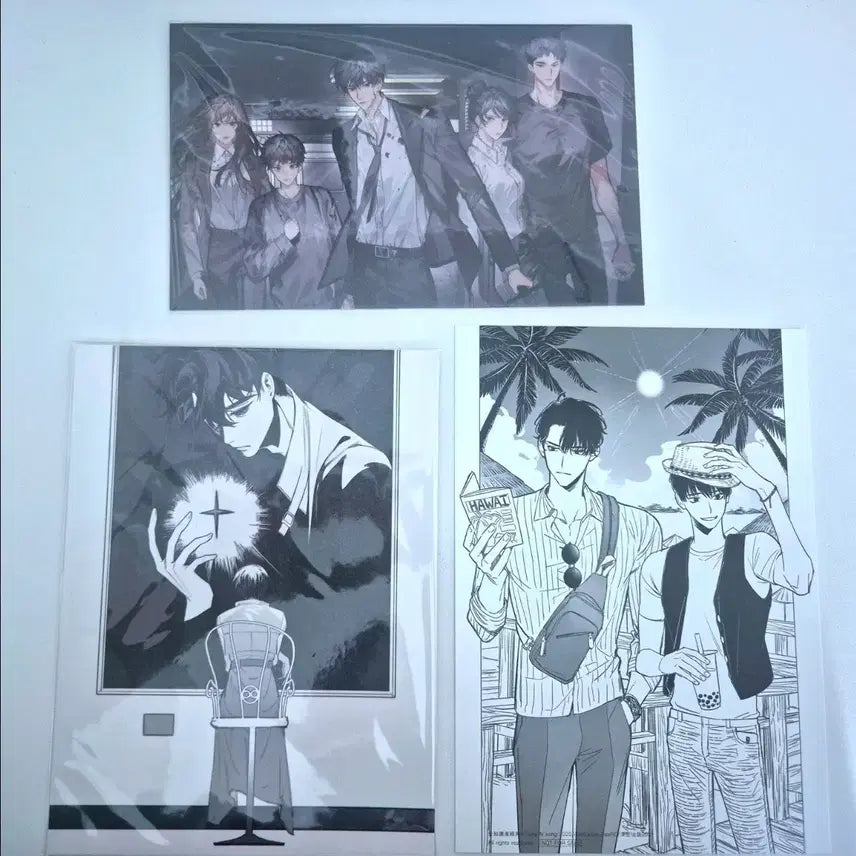 [BUNJANG] Omniscient Reader's Viewpoint Postcard Bundle Set / 전지적독자시점 엽서 3장 일괄