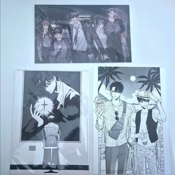 [BUNJANG] Omniscient Reader's Viewpoint Postcard Bundle Set / 전지적독자시점 엽서 3장 일괄