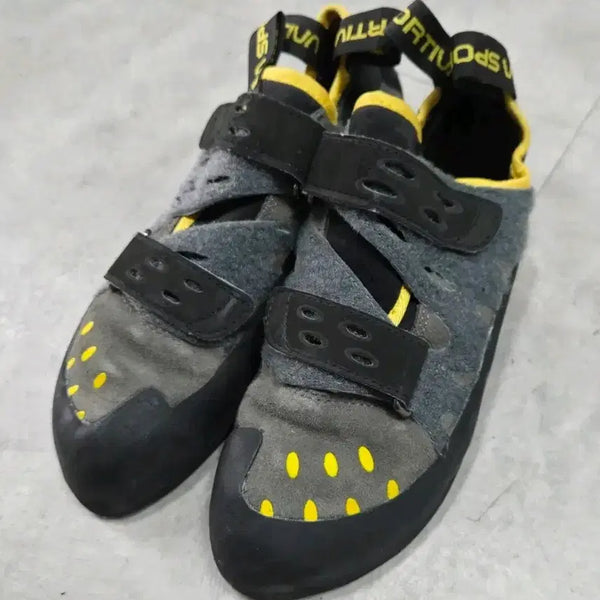 [BUNJANG] La Sportiva Tarantula Carbon Climbing Shoes Yellow Velcro Size 41 / 라스포르티바타란툴러카본옐로우벨크로암벽화41