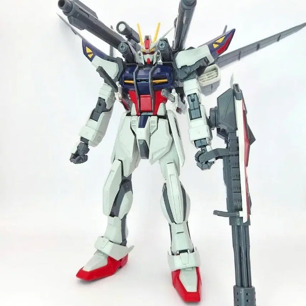 [BUNJANG] Bandai MG Strike IWSP Lucas Custom Unit Partially Assembled Model Kit / 반다이 MG 스트라이크 IWSP 루카스 전용기 가조립