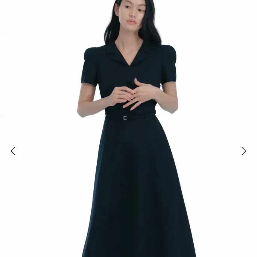 [BUNJANG] Sie Kelly Belted Flare Dress / 시에 sie - 켈리 벨티드 플레어 드레스