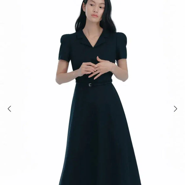 [BUNJANG] Sie Kelly Belted Flare Dress / 시에 sie - 켈리 벨티드 플레어 드레스