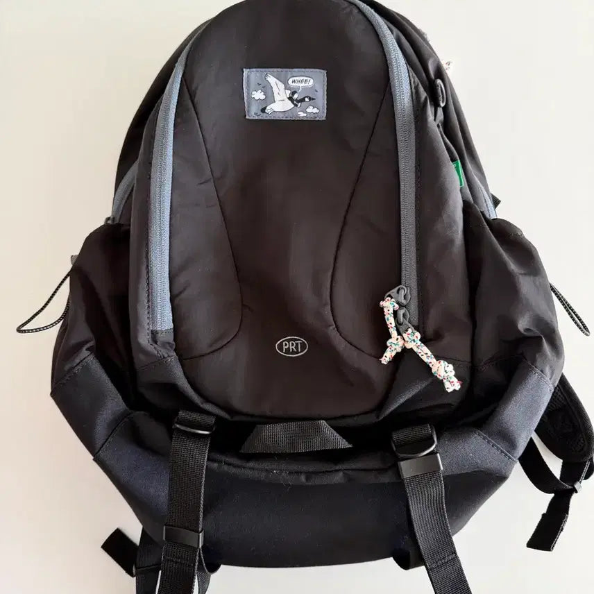 [BUNJANG] Parity Multi-Pocket Backpack Nylon Waterproof / (2회착용) 패리티 멀티포켓 백팩 가방 방수 아웃도어 등산 여행 기저귀 나일론