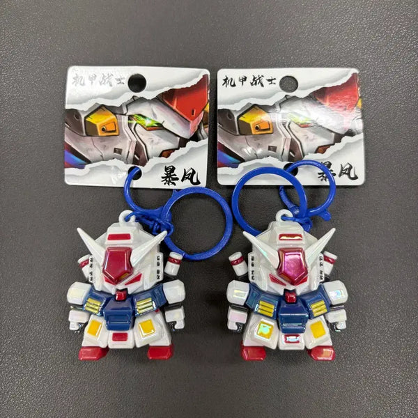 [BUNJANG] SD Gundam Style Keychain (White) / (미사용) SD 건담 스타일 키링 (흰색)