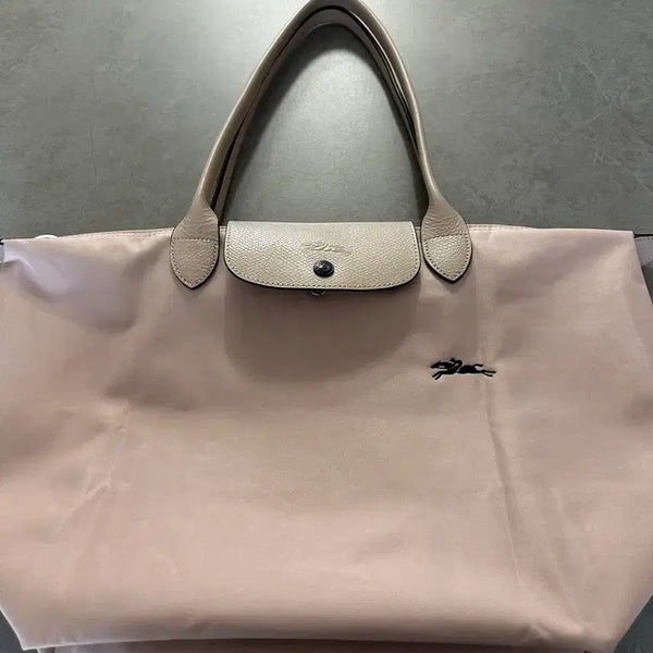 [BUNJANG] Longchamp Le Pliage Large Shoulder Bag - Pink / 롱샴 르 플리아쥬 숄더백 핑크