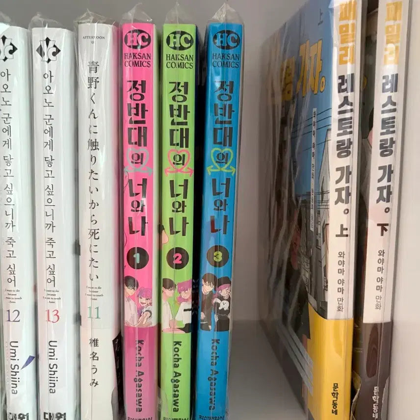 [BUNJANG] Opposite You and Me Complete Set Volumes 1-3 Manga / 정반대의 너와 나 1~3권 만화책