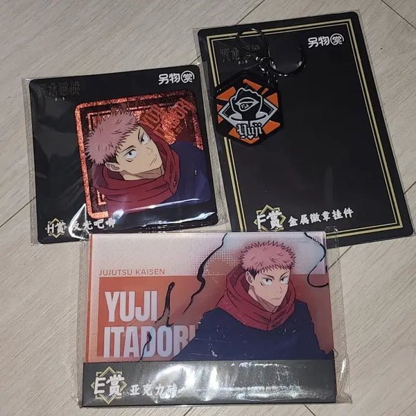 [BUNJANG] Jujutsu Kaisen China Exclusive Kuji Hyakki Yagyo Ichiban Kuji Yuji Itadori Bundle Set / 주술회전 중국 한정 쿠지 백귀야행 E상 F상 H상 이타도리 유지 일괄