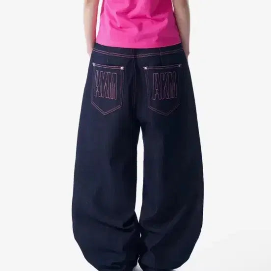 [BUNJANG] AAKAM Stitched Denim Pants / 아캄 AAKAM 데님 팬츠 Stitched Denim Pants