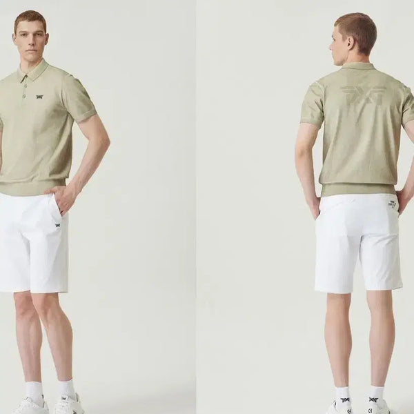 [BUNJANG] PXG Golf Wear Beige Shorts / PXG 골프웨어  베이지 반바지
