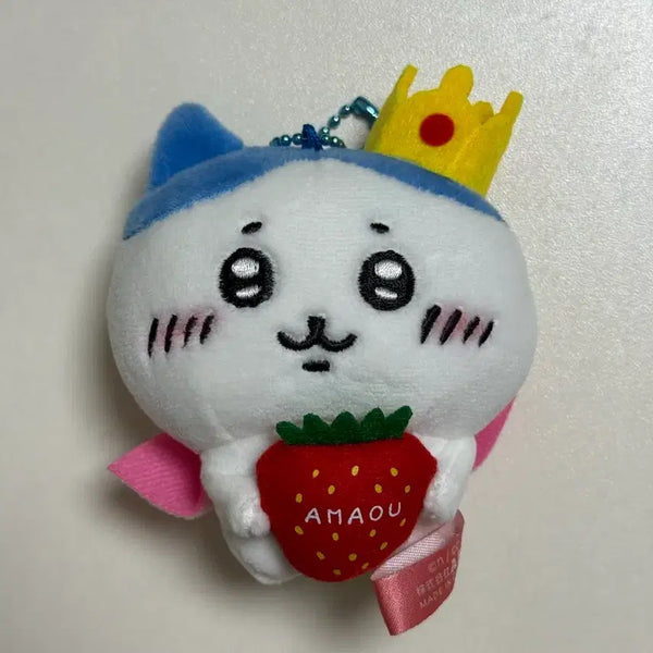 [BUNJANG] Fukuoka Strawberry Hachiware Plush / 후쿠오카 딸기 하치와레