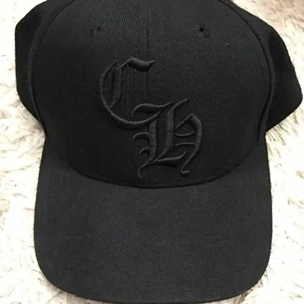[BUNJANG] Chrome Hearts CH Embroidered Logo Baseball Cap / 크롬하츠 CH 자수 로고 뷸캡