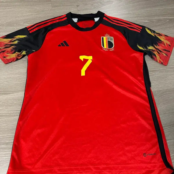 [BUNJANG] Adidas Belgium Home 22-24 De Bruyne Jersey / 아디다스 벨기에 홈 22-24 데브라이너 유니폼