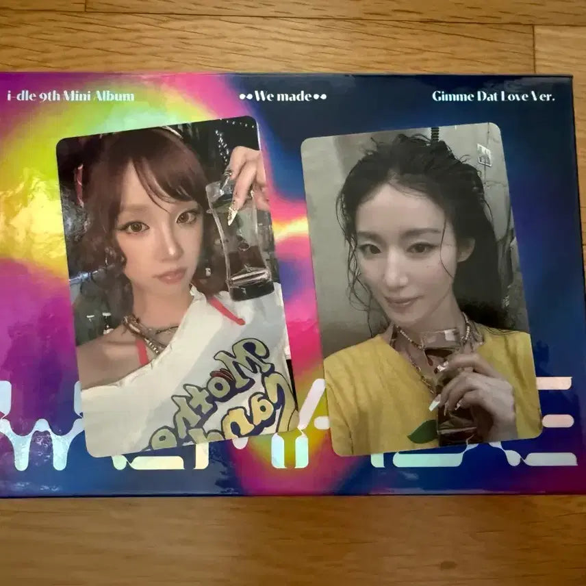 [BUNJANG]  (G)I-DLE We Made Album C Version Unsealed with Photocards / 풀구성 C버전 ) 아이들 We Made 개봉 앨범 음반 포토카드 i-dle