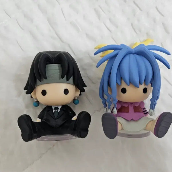 [BUNJANG] Hunter x Hunter York Shin Festa Doll Chrollo & Neon Bundle Set / 헌터x헌터 요크신 페타돌 클로로 네온 일괄