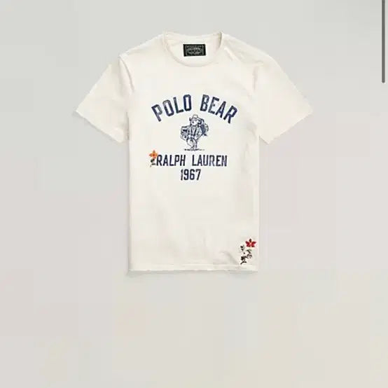 [BUNJANG] Polo Ralph Lauren Polo Country Embroidered T-Shirt XL / 폴로 랄프로렌 폴로 컨트리 화이트 자수 반팔 티셔츠 XL