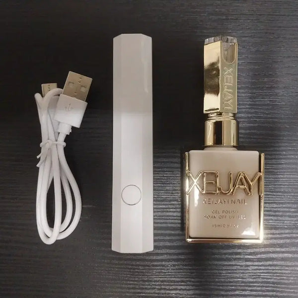 [BUNJANG] Nail Gel Kit with UV Lamp / 새거)젤 네일+램프 판매해요