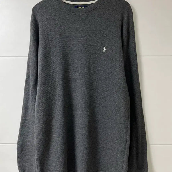[BUNJANG] Polo Ralph Lauren Waffle Long Sleeve T-Shirt / 폴로 와플 긴팔티