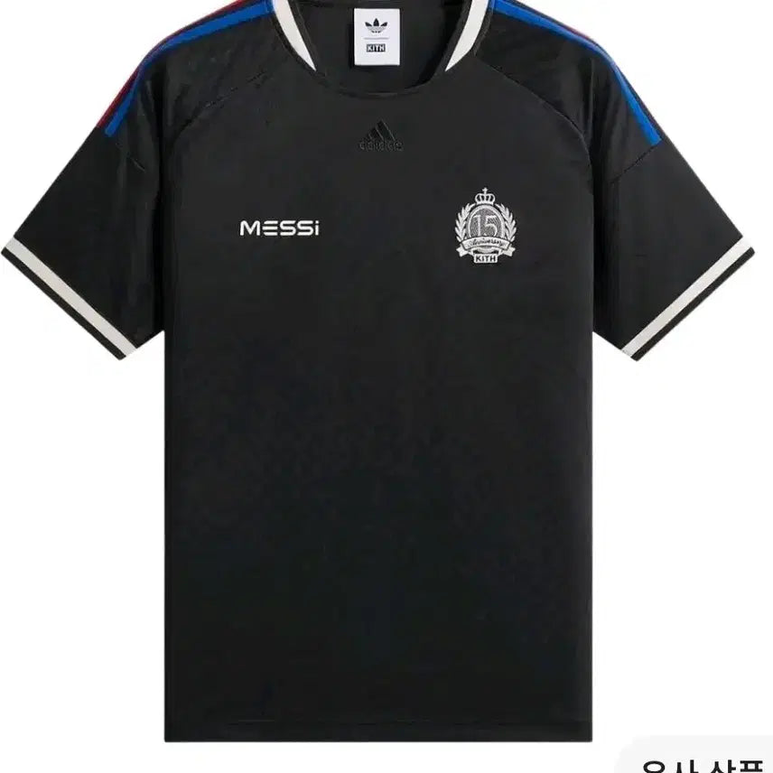 [BUNJANG] Adidas x Kith x Messi Football Jersey Black / 아디다스 x 키스 x 메시 풋볼 저지 블랙 - US 사이즈