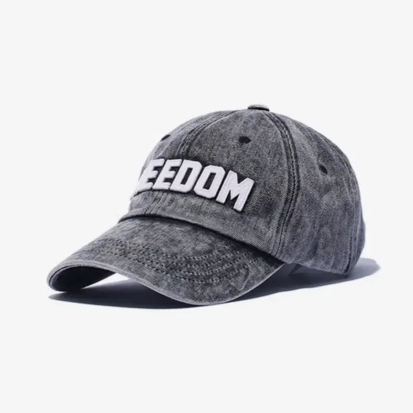 [BUNJANG] L Freedom Denim Ball Cap - Black / [ L ] 프리덤 데님 볼캡_블랙(새상품)