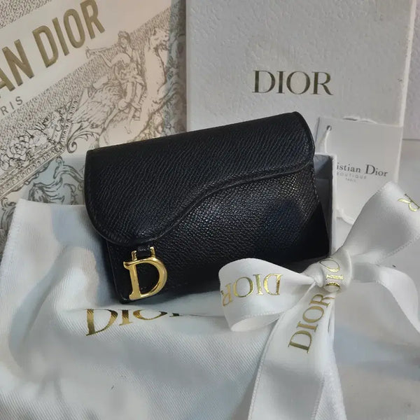 [BUNJANG] Dior Saddle Bloom Flap Card Holder / [디올] 새들 블룸 플랩 카드지갑