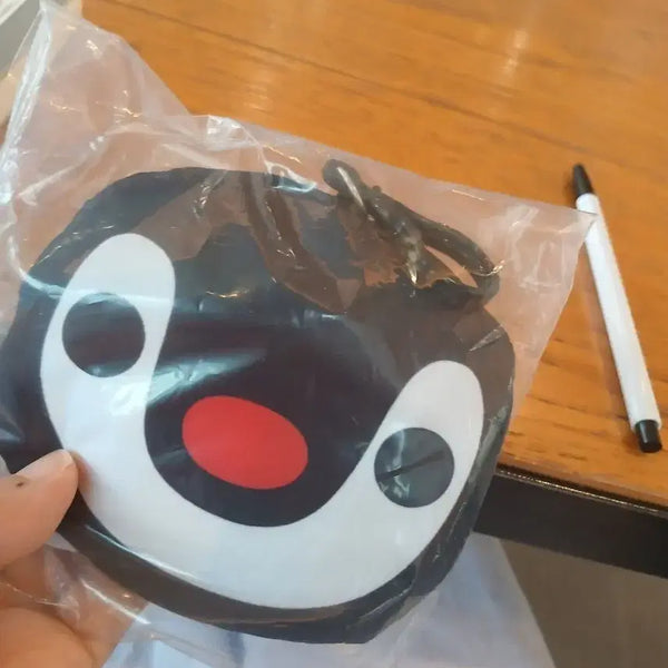 [BUNJANG] Twosome Pingu Keychain/Tote Bag (Sky Blue, Sealed) / 투썸 핑구 키링겸 장바구니/미개봉.하늘색