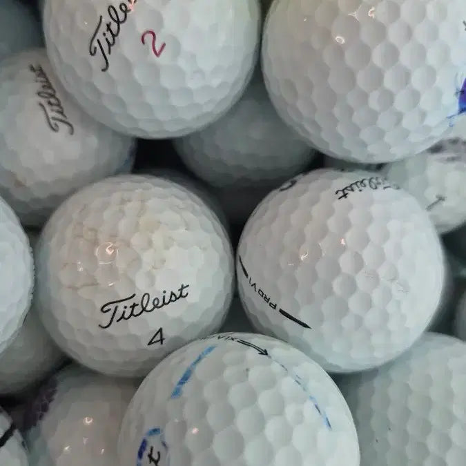 [BUNJANG] Titleist Pro V1/Pro V1x Mix Golf Balls (100 Count) / (가성비짱)타이틀리스트 prov1.prov1x혼합 100개