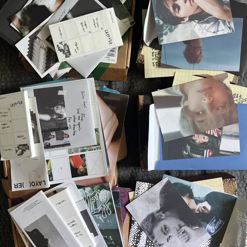 [BUNJANG] BTS V Taehyung Layover 4-Set Bundle / 방탄 bts 뷔 v 태형 레이오버 layover 4종 세트