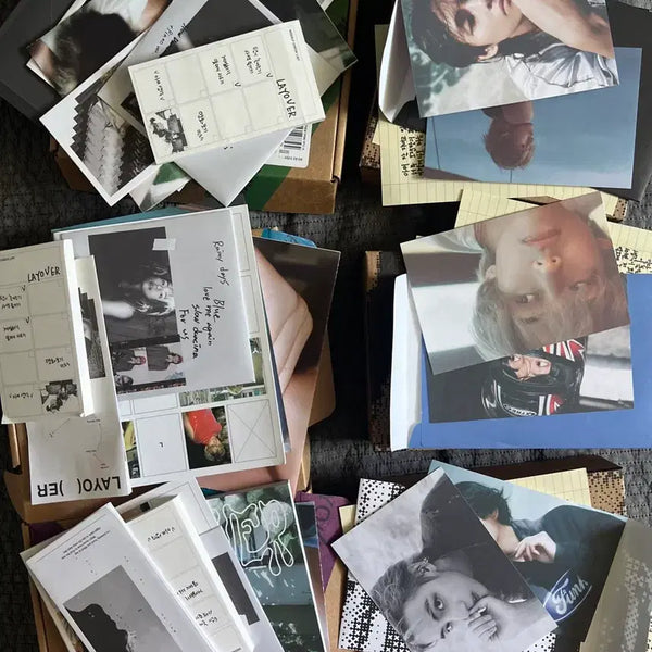[BUNJANG] BTS V Taehyung Layover 4-Set Bundle / 방탄 bts 뷔 v 태형 레이오버 layover 4종 세트