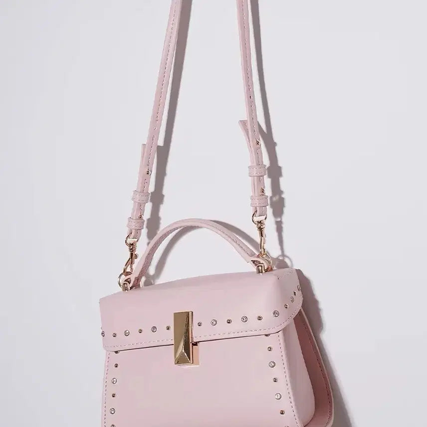 [BUNJANG] CELFORD Bijou Stud Tote Bag Pink / CELFORD 셀포드 비쥬 스터드 토트백 핑크 가방 크로스백 스나계 양산형