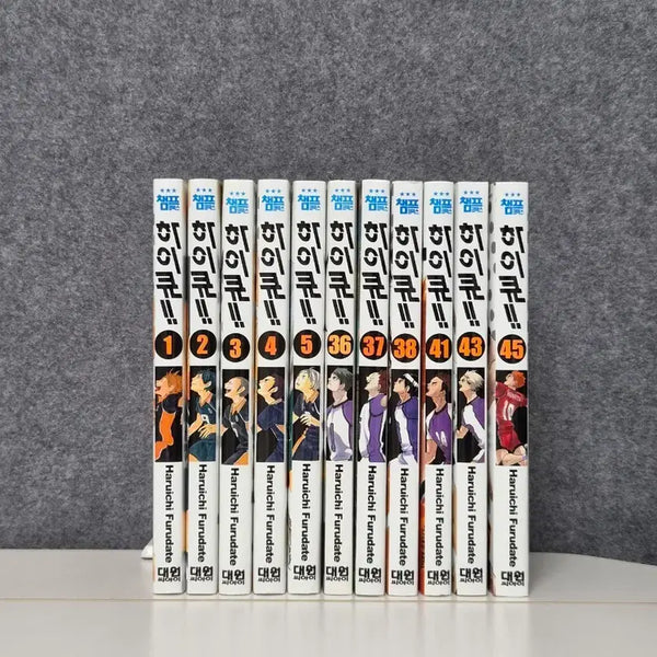 [BUNJANG] Haikyu!! Manga Bundle Set / 일괄 | 하이큐!! 만화책