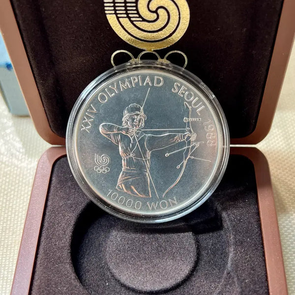 [BUNJANG] 1988 Seoul Olympics Archery Commemorative Silver Coin / 1988 서울 올림픽 양궁 기념은화
