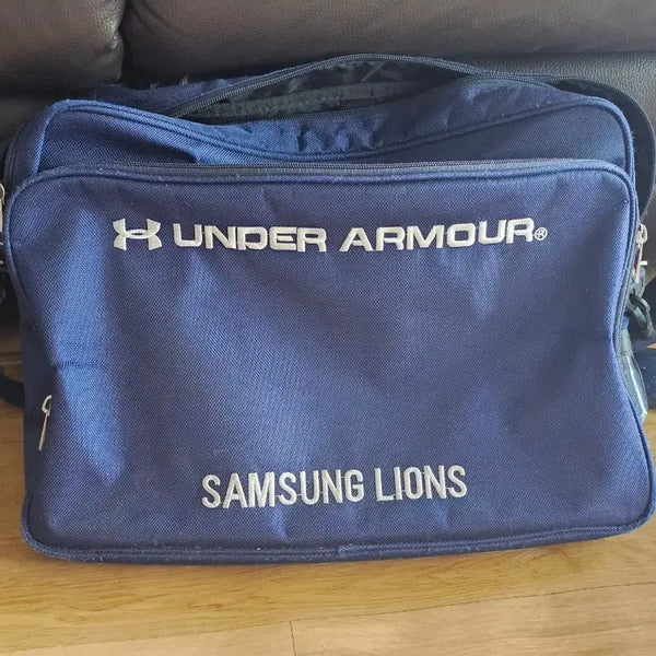 [BUNJANG] Samsung Lions Player Issued Under Armour Bag / 삼성 라이온즈 선수지급용 언더아머 가방
