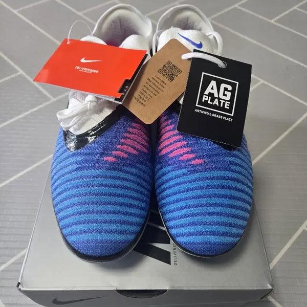 [BUNJANG] Nike Phantom 6 Low Elite AG-PRO Racer Blue 270mm Soccer Cleats / (풀박스) 나이키 팬텀6 로우 엘리트 AG-PRO 레이서 블루 270mm 팝니다