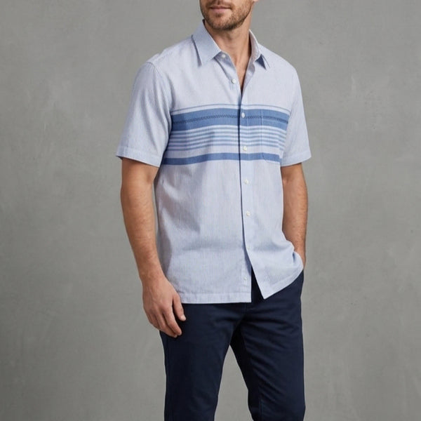 [BUNJANG] LUCIN Summer Wool Short-Sleeve Shirt / [100]루센 반팔셔츠