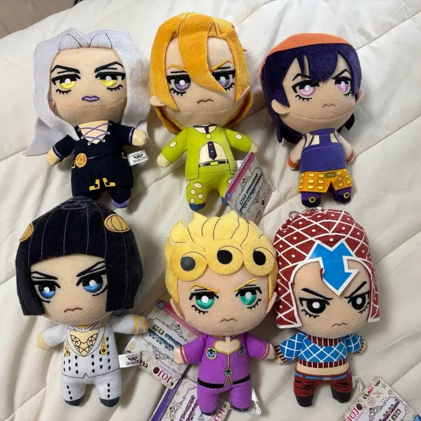 [BUNJANG] JoJo's Bizarre Adventure Part 5 Bodyguard Team Tomonui Bundle Set / 죠죠 5부 호위팀 토모누이 일괄