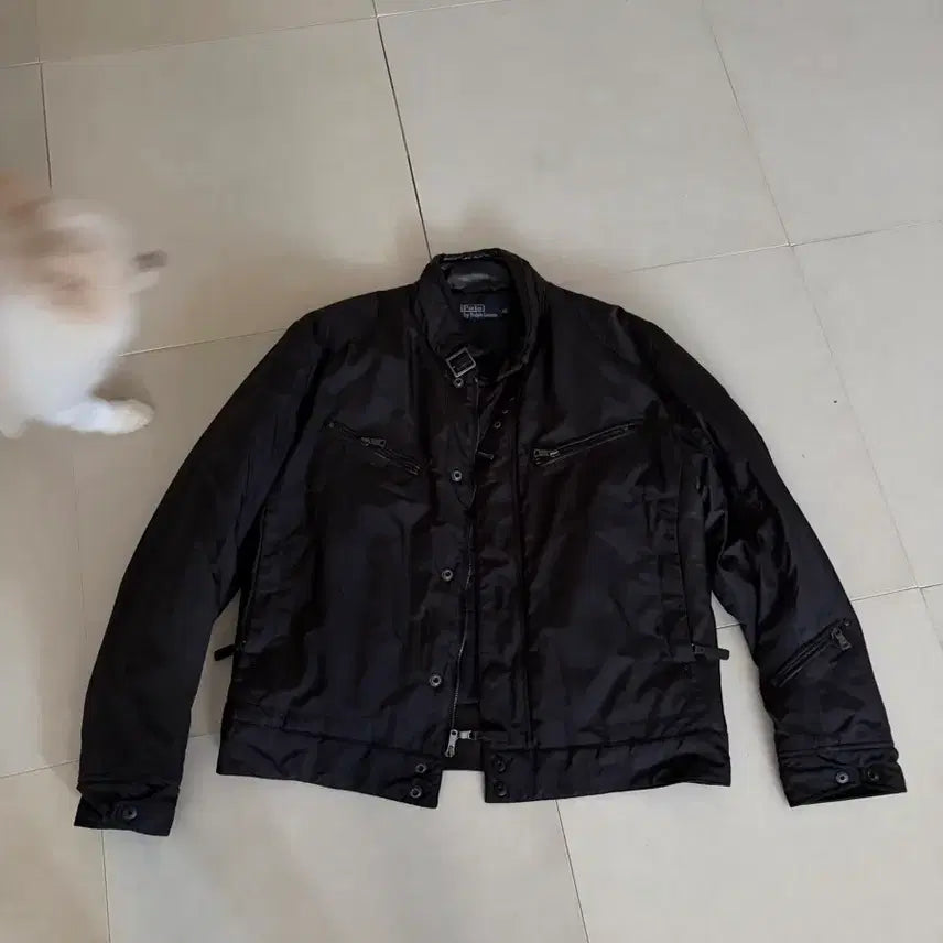 [BUNJANG] Polo Ralph Lauren Men's Black Rider Jacket / 폴로 랄프로렌 남성 블랙 라이더자켓