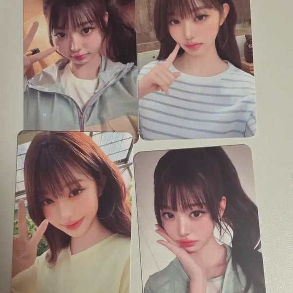 [BUNJANG] IVE Jang Wonyoung Eider Photocard Bundle Set / 아이브 장원영 아이더 포카 일괄 4종