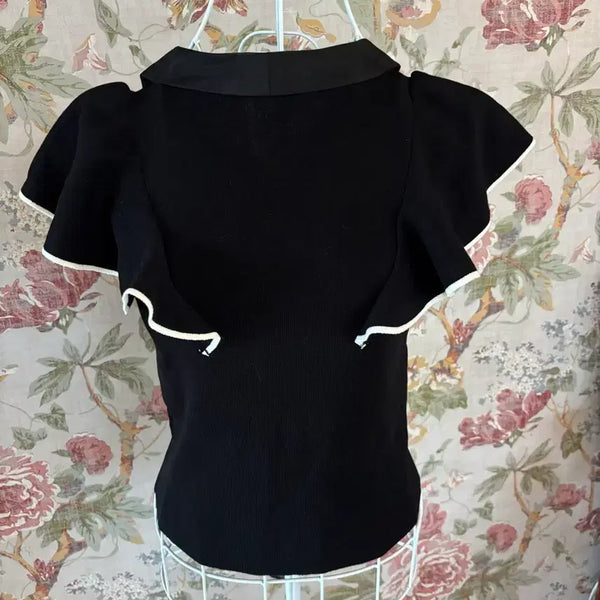 [BUNJANG] INGNI Summer Short Sleeve Knit Top / ingni 잉그니 여름 반팔 니트