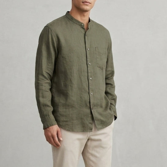 [BUNJANG] Uniqlo Premium Long-Sleeve Shirt XL / [XL]유니클로 프리미엄 긴팔셔츠