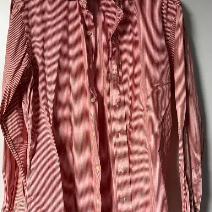 [BUNJANG] Polo Ralph Lauren Regent Custom Fit Striped Shirt / 폴로 랄프로렌 리젠트 커스텀 핏 레드색상 팝니다