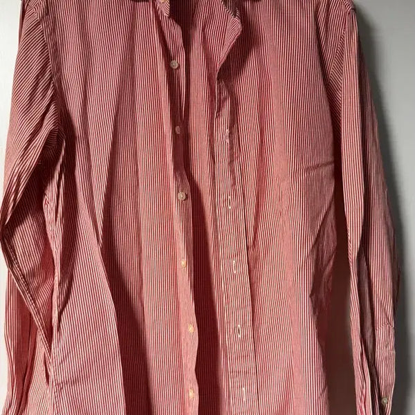 [BUNJANG] Polo Ralph Lauren Regent Custom Fit Striped Shirt / 폴로 랄프로렌 리젠트 커스텀 핏 레드색상 팝니다