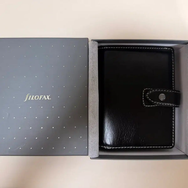 [BUNJANG] Filofax Malden Black A7 Planner / 파일로팩스 몰든 블랙 A7